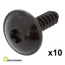 Varžtas, 10 vnt., Audi, Seat, VW, Skoda, OEM: N90775001, Ilgis: 15,8 mm, plienas