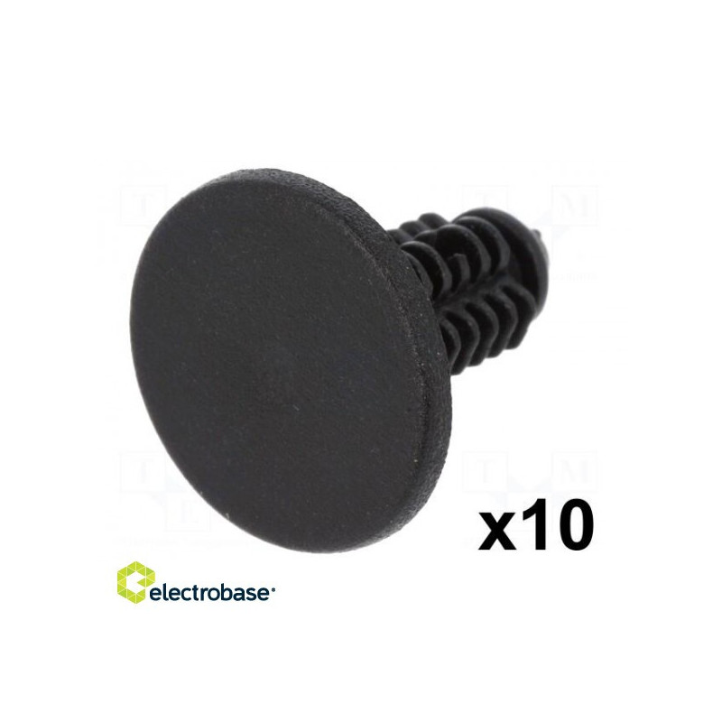 Apdailos segtukai, 10 vnt., Citroën, Peugeot, OEM: 699295, ilgis: 19 mm, poliamidas