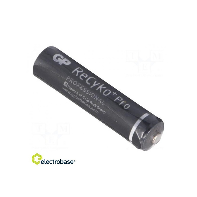 Baterija: Ni-MH, AAA, R3, 1,2 V, 800 mAh, ReCYKO+ PRO, Ready2Use