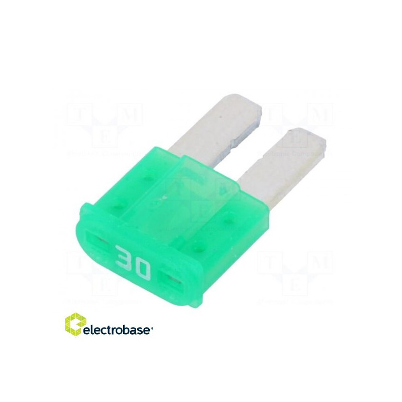 Fuse: fuse 30A 32VDC automotive 9.1mm MICRO2