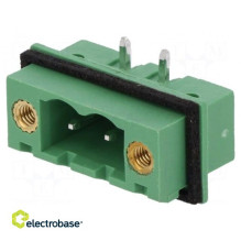 Pluggable terminal block...