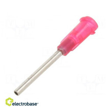 Needle: steel, 1", Size: 13, straight, 1.78 mm, Fastening: Luer Lock