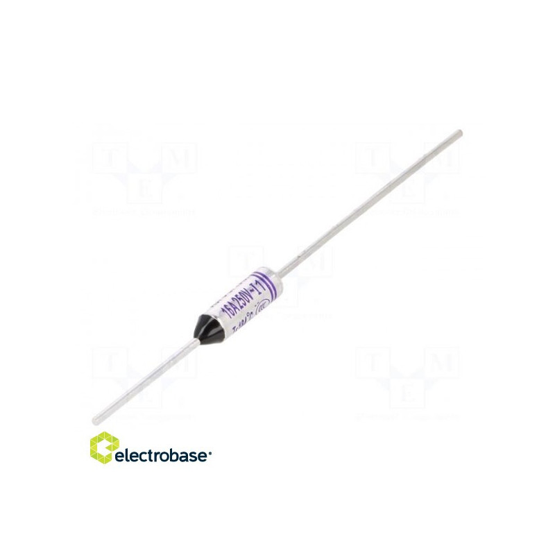 Fuse: thermal, 16A, 184°C