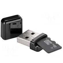 Kortelių skaitytuvas: išorinis, USB 2.0, Ryšys: USB, 1 Gbps