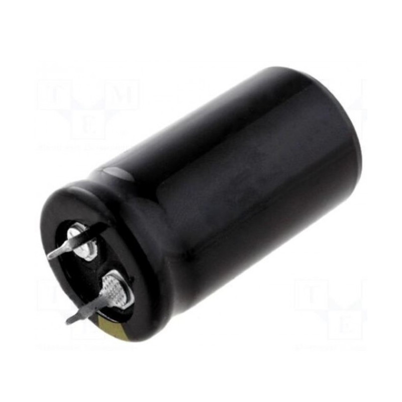 Capacitor: electrolytic, SNAP-IN, 22000uF, 25VDC, Ø30x45mm, ±20%