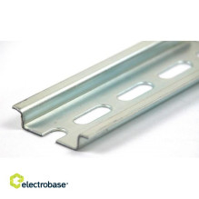 DR751000 DIN rail 35 X 7.5 - 1M, perforated