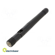 Antenna, Bluetooth, Wi-Fi, ZigBee, 2.8 dBi, Mounting: rotatable, SMA