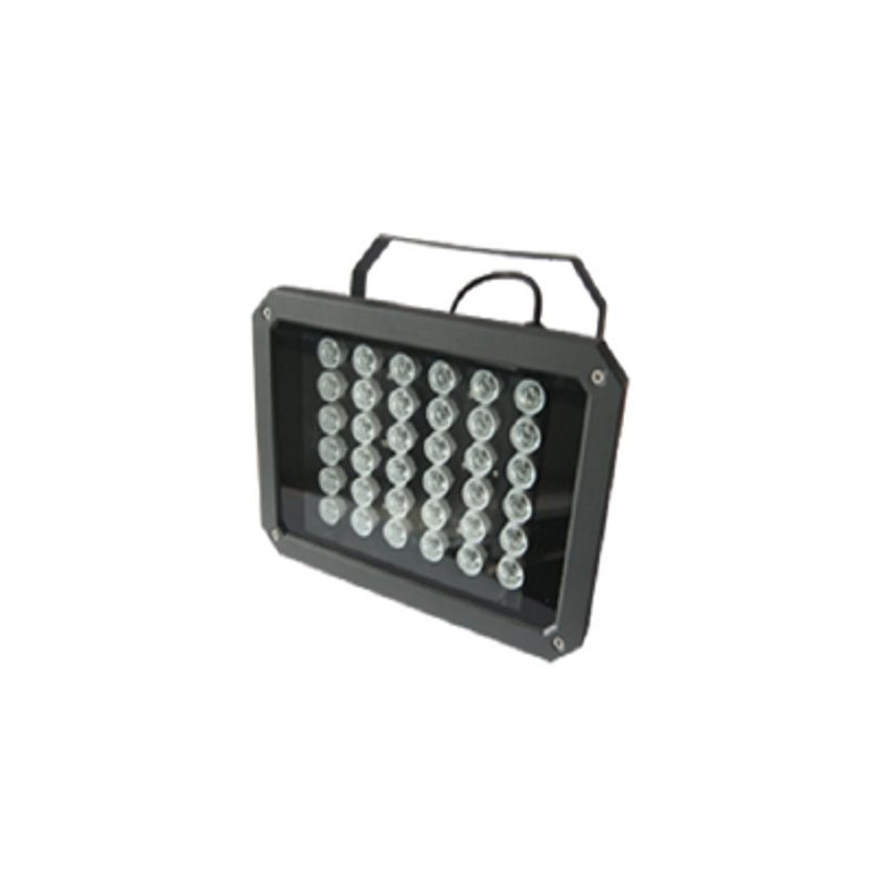 Infraraudonųjų spindulių LED matrica, atspari vandeniui, 200 m atstumas, 30° apšvietimo kampas, AC 220 V / 2A, 295x205 m