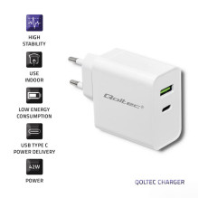 „Qoltec“ įkroviklis, 45 W,...