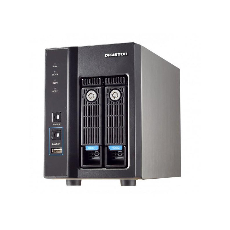 5-channel recording device 2 bay Network Attached Storage