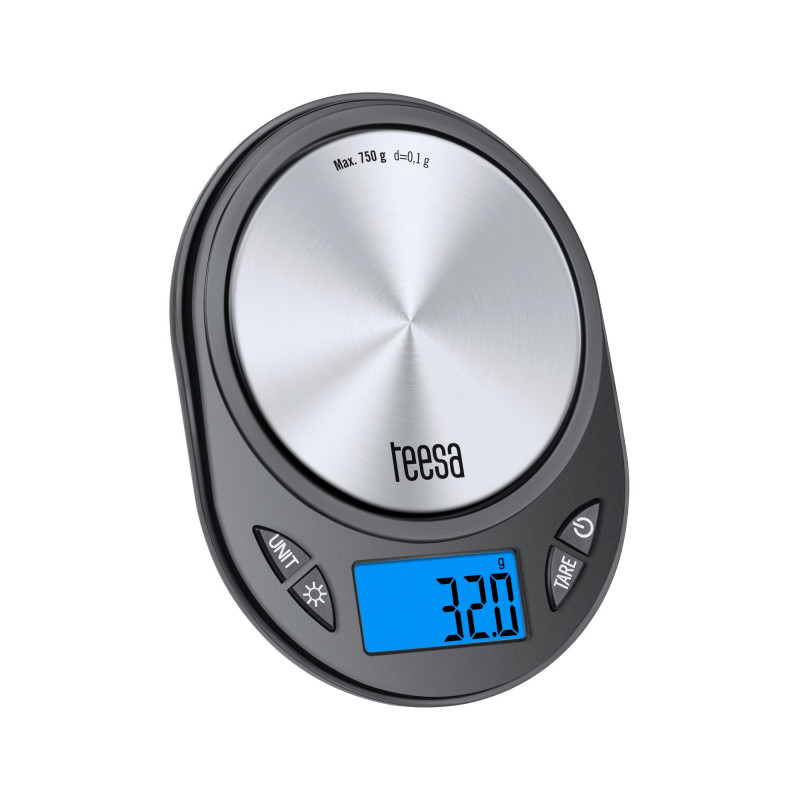 Precise scales up to 750g, Accuracy 0.1g, For spices, tea, jewelry