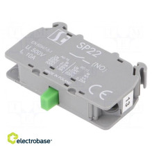 Contact block, NO, 2,5A /...