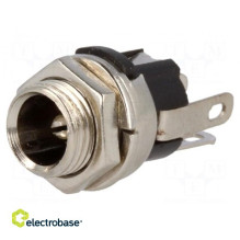 Socket, DC Power, Male, 5.5...