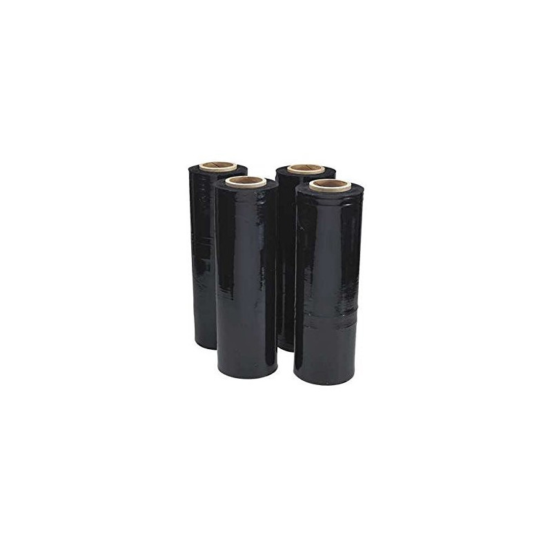Pallet wrap film, 45cm 270m 17µm, black