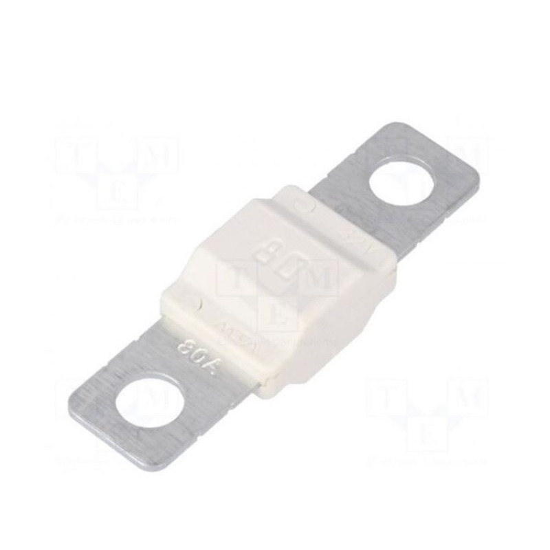 Fuse: fuse, 80A, 32V, automotive, 40 mm, MIDIVAL, Fastening: M5 screw