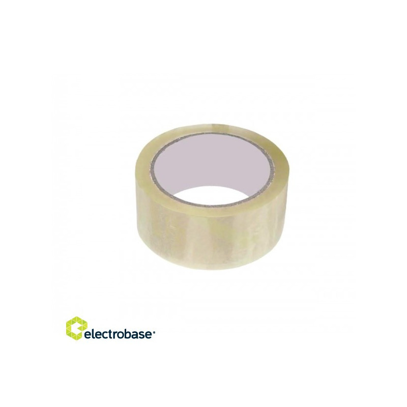 Packaging tape 48mm x 66m, 43mk, hot-melt, transparent