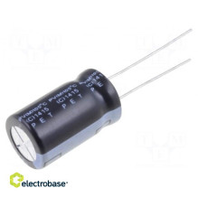 Capacitor: electrolytic THT...