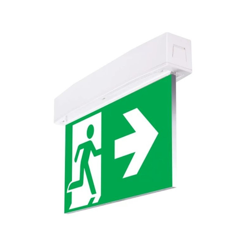 Emergency luminaire SUPREMA D-eco SA 3H AT IP44 NT White surface-mounted