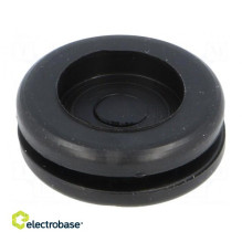 Grommet with bulkhead ¨mount.hole: 19mm ¨hole: 15.5mm PVC