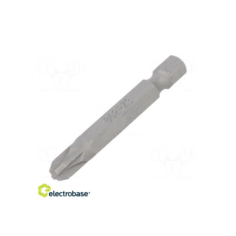 Atsuktuvo antgalis, Pozidriv®, PZ3, bendras ilgis: 50 mm