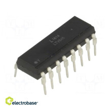 Optocoupler, THT, Channels: 4, Output: transistor, Uinsul: 5kV, Current: 80V