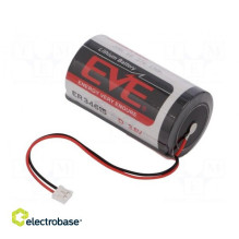 Battery: lithium, 3.6 V, D,...