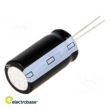 Kondensatorius: elektrolitinis THT 6.8uF 450VDC ¨10x20mm Žingsnis: 5mm