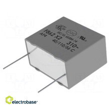 Capacitor: polypropylene,...