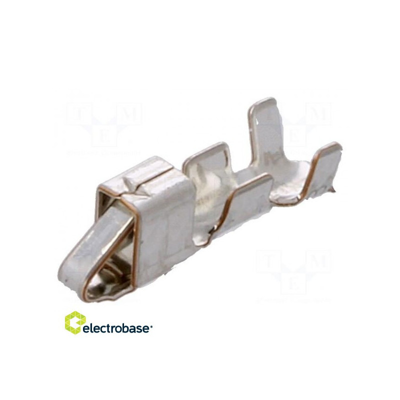 Contact female tinned 0.08÷0.33mm2 28AWG÷22AWG SM crimped