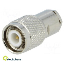 Plug, TNC, Male, straight,...