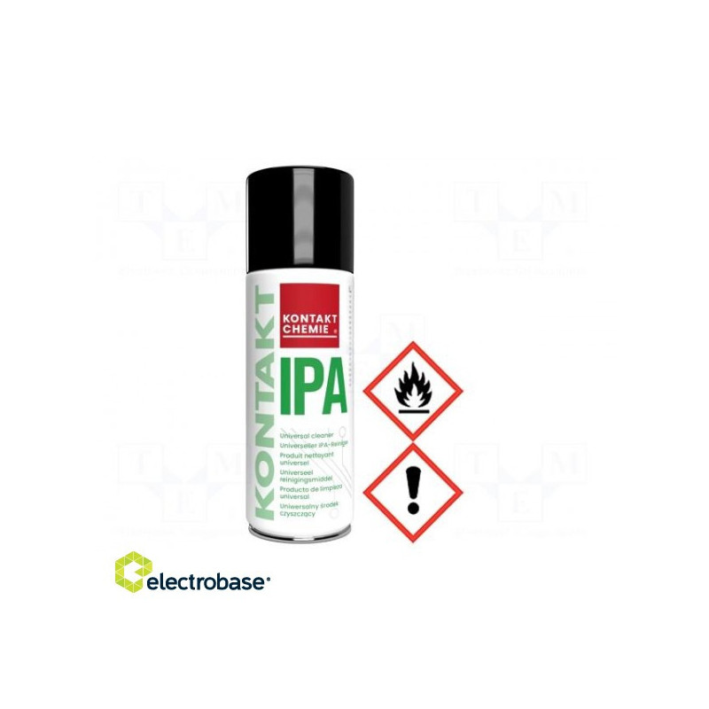 Isopropyl alcohol CONTACTS IPA, 200 ml, aerosol, can, colorless