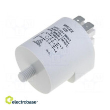 Filter: anti-interference, mains, 250VAC, Cx:0.47uF, Cy:25nF, 1 mH