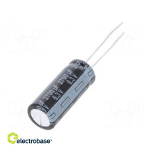 Capacitor: electrolytic low...