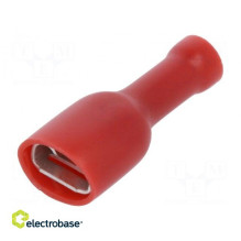 Terminal: flat 6.3mm 0.8mm...