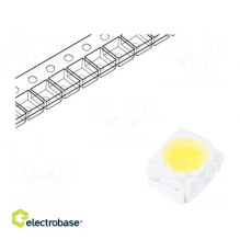 LED SMD 3528, PLCC2 balta...