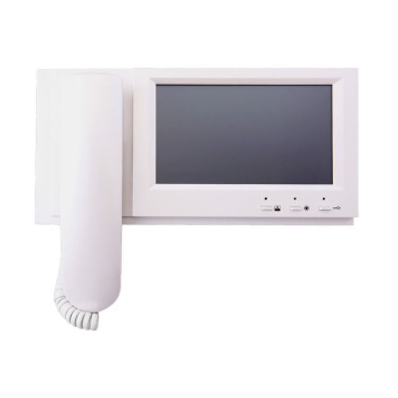 7 pėdų domofonas su rageliu, lietimui jautriu ekranu, LCD. 800*480. Vaizdo registratoriaus funkcija.