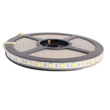 LED juosta 5m WW DC12V 60LED/m 4.8W IP65 350Lm/m (šiltai balta)