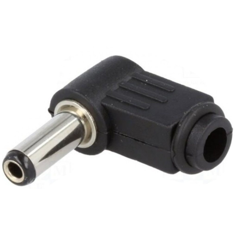 Kištukas nuolatinės srovės maitinimo lizdas 5.5mm 2.5mm kabeliui 14mm litavimui
