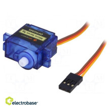 Variklis: servo 4,8÷6 VDC...