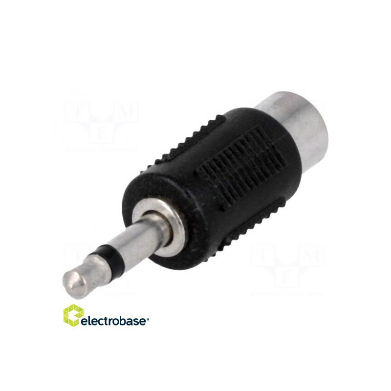 Adapteris, 3,5 mm kištukas, RCA lizdas, mono