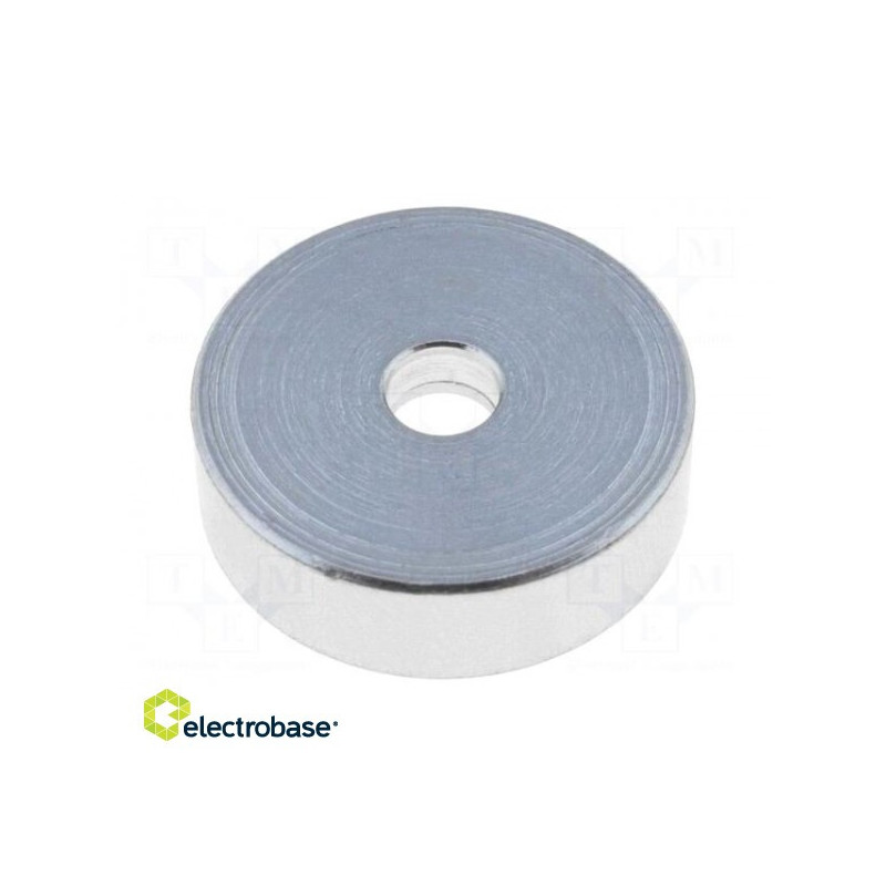 Magnet: permanent neodymium 500N Ø: 40mm H: 8mm steel
