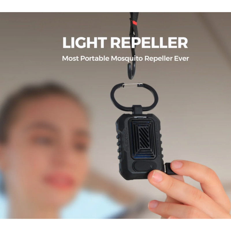 LIGHT REPELLER - Powerful and Portable Mosquito Protection Wherever You Go