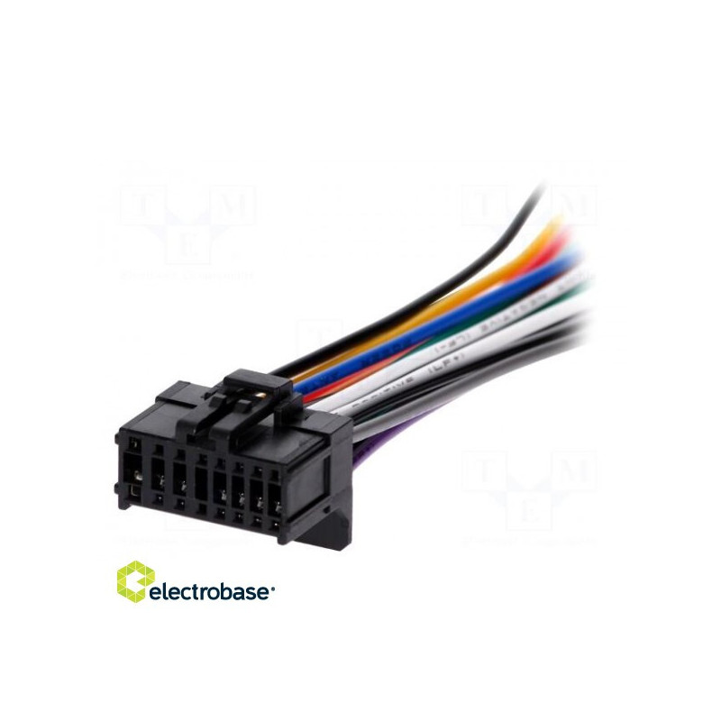 Jungtis su laidais Pioneer PIN: 16