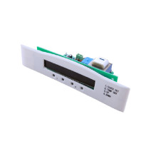 Thermostat with LCD display for 19" floor-standing switch cabinet