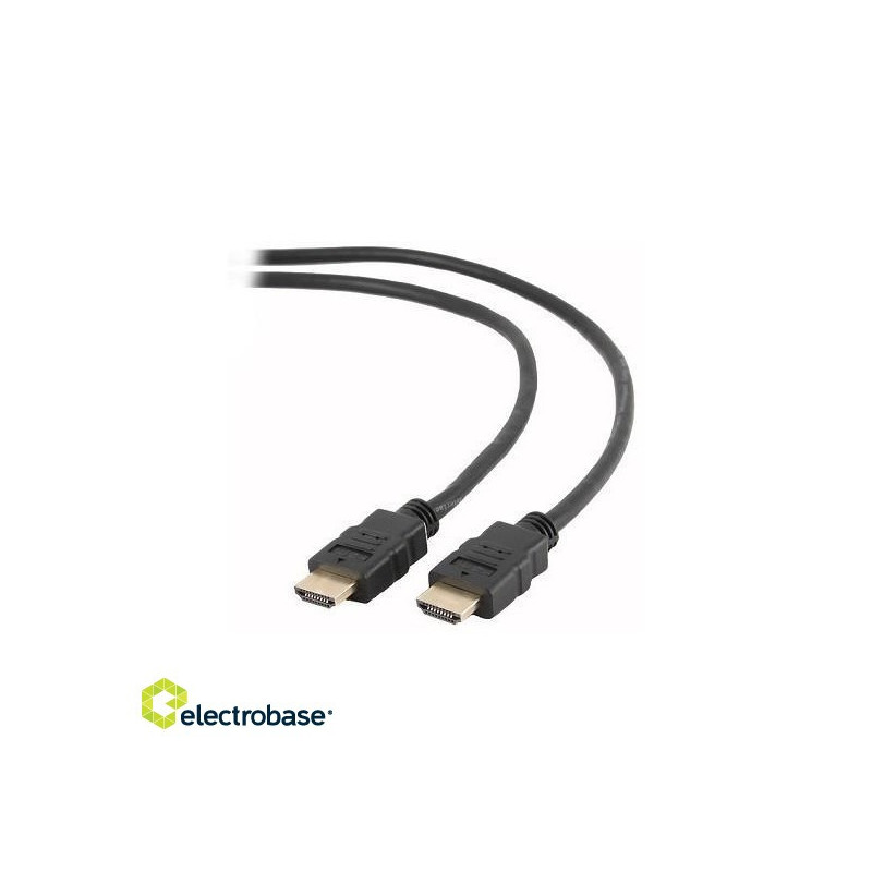 KABELIS HDMI-HDMI 0.5M V2.0 JUODA / CC-HDMI4-0.5M GEMBIRD