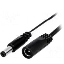 Cable, DC 5.5 / 2.1 plug,...