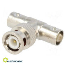 T adapter, BNC plug, BNC...