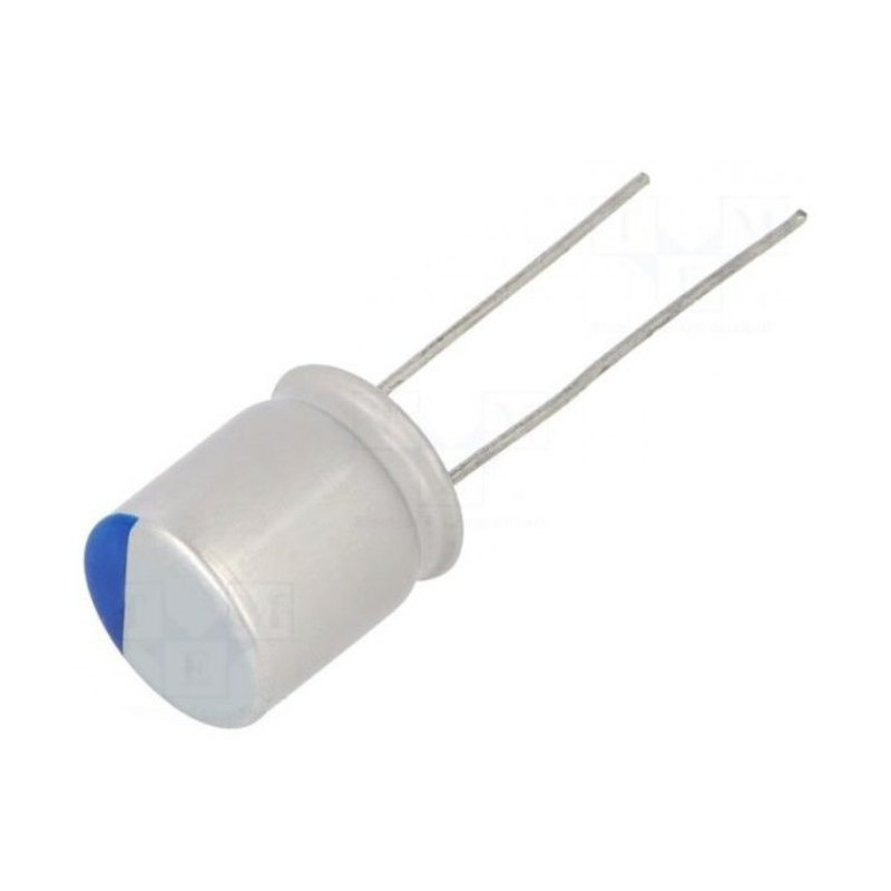Kondensatorius: polimerinis 680uF 4VDC ESR: 16mΩ THT ±20% -55÷105°C
