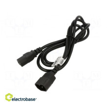 Cable, 3x1mm2, IEC C14...