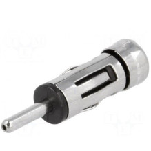 Antenna adapter, DIN plug, ISO socket